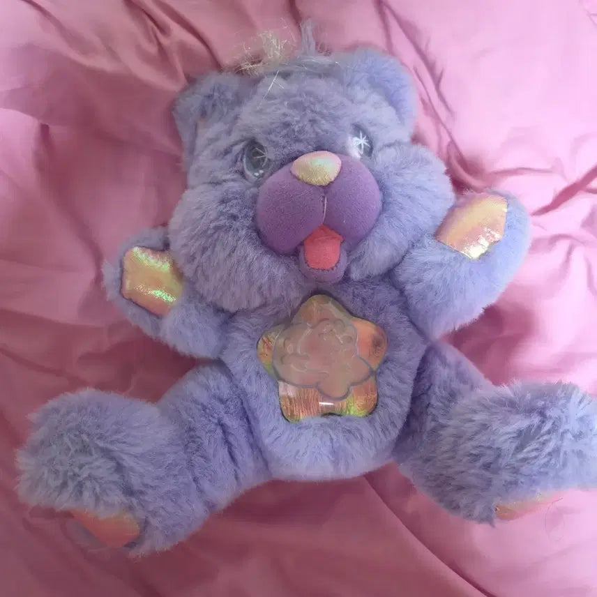[BUNJANG] Twinkle Bear Purple Plush / 트윙클베어 인형