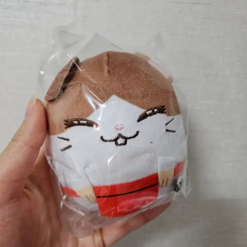 [BUNJANG] Hamutaro Petit Puchimochi Mascot Doll Keyring - Atta Atta / 햄토리 쁘띠 푸치모찌 마스코트 인형 키링 - 아따아따