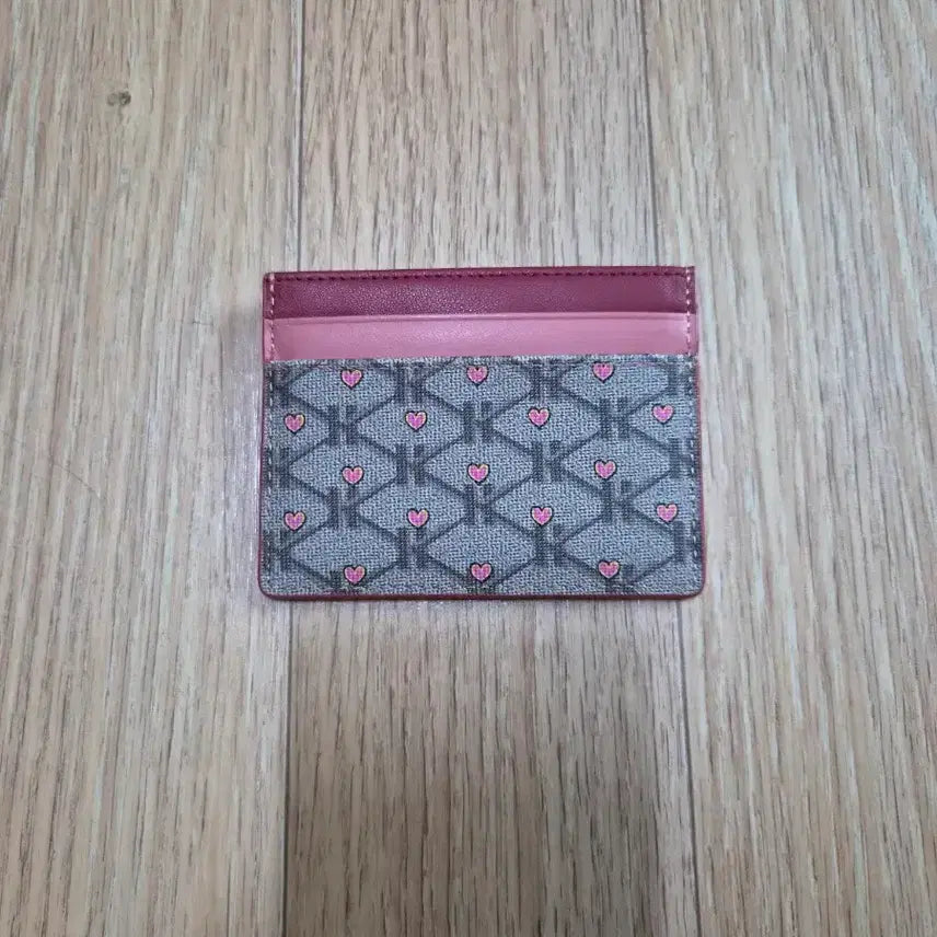 [BUNJANG] Hazzys Snoopy Collaboration Card Holder Pink / 헤지스 스누피 카드지갑 핑크