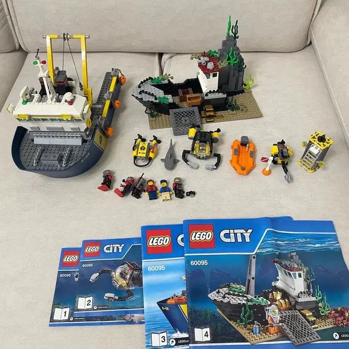[BUNJANG] LEGO City Deep Sea Exploration Deep Sea Exploration Vessel 60095 / 레고시티 해저탐험대 탐사정60095