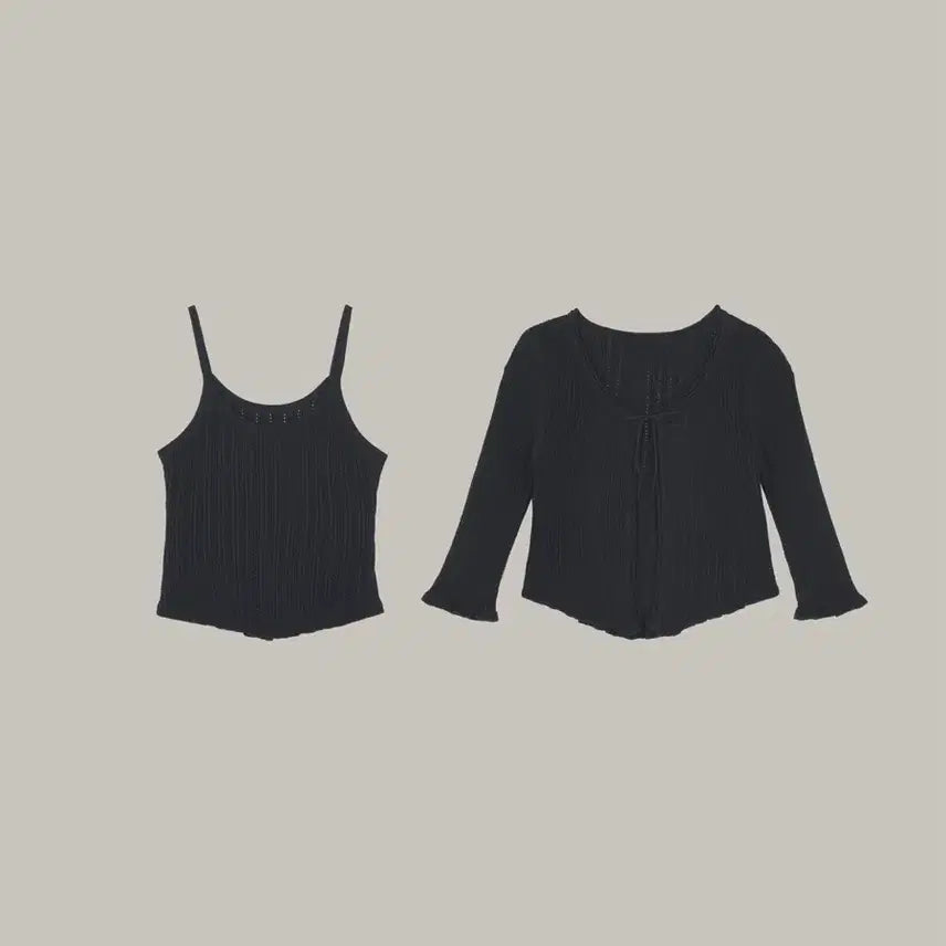 [BUNJANG] WEWEARWEAR Roz Knit Set (Black) / 웨어웨더 roz knit set (black)