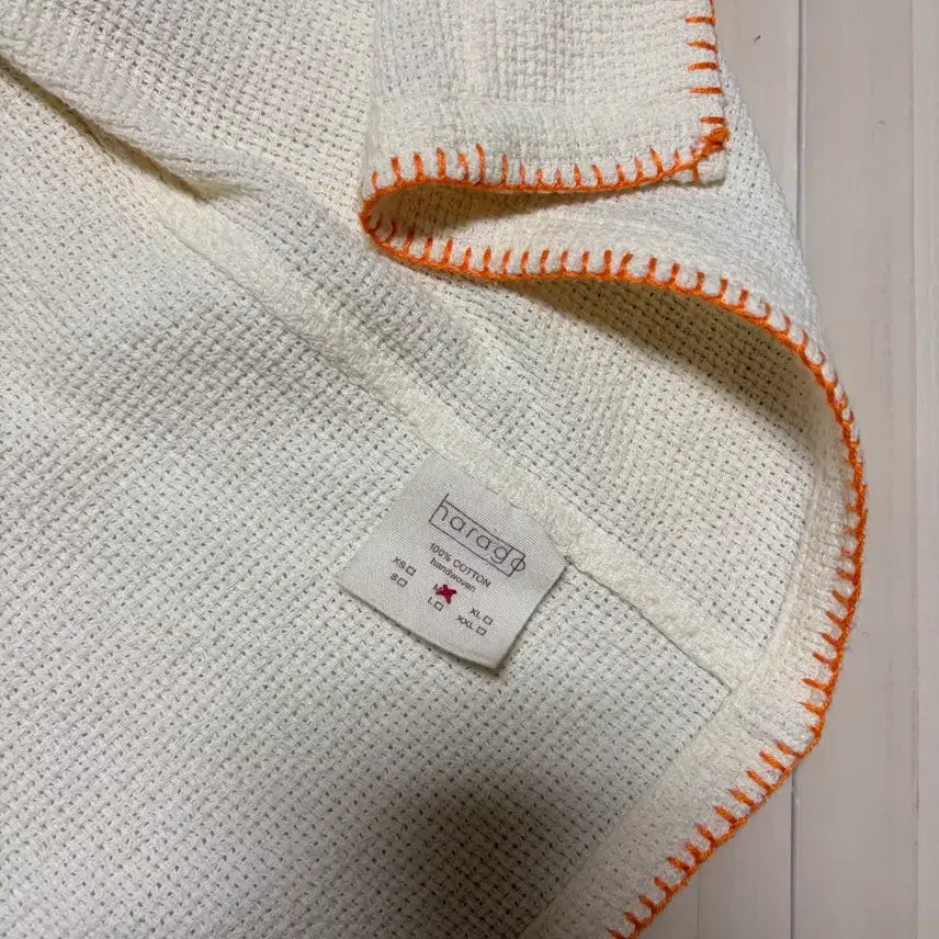 [BUNJANG] Harago Embroidered Short-Sleeve Shirt (Size M) / Harago 반팔 자수 셔츠 M사이즈