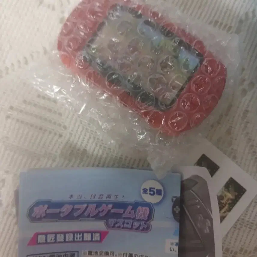 [BUNJANG] Toy Spirit Red Recording Game Console Gacha / 토이스피릿 빨강 녹음 게임기 가챠