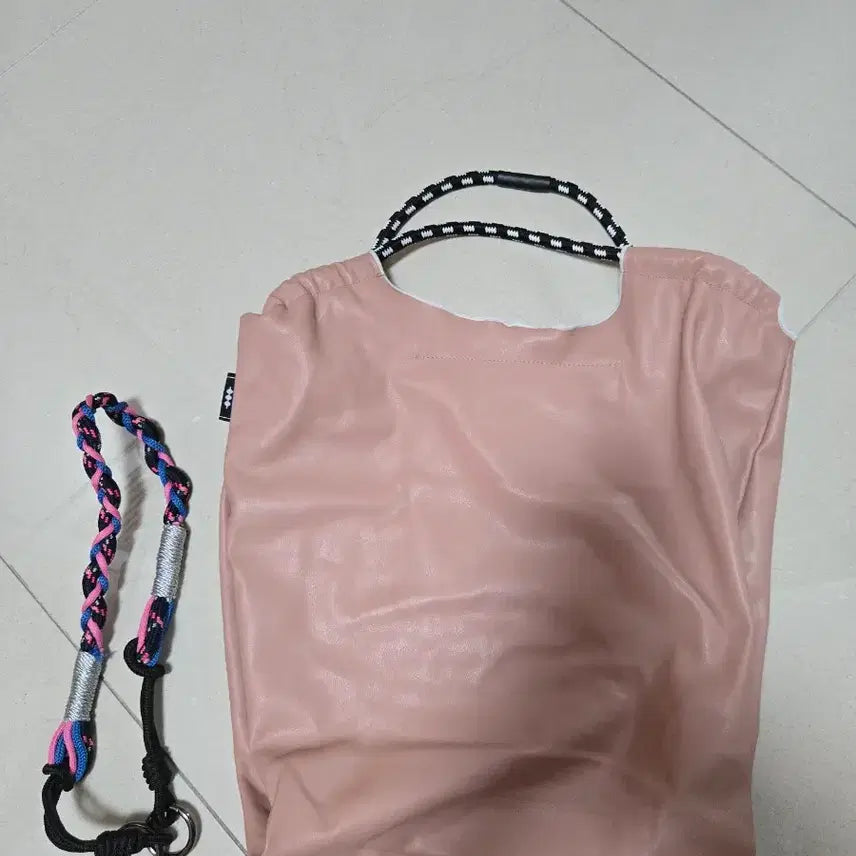 [BUNJANG] Jacquot Paris Eiffel Tower Tote Bag Pink / 샤코트 파리 에펠탑 토트백 핑크