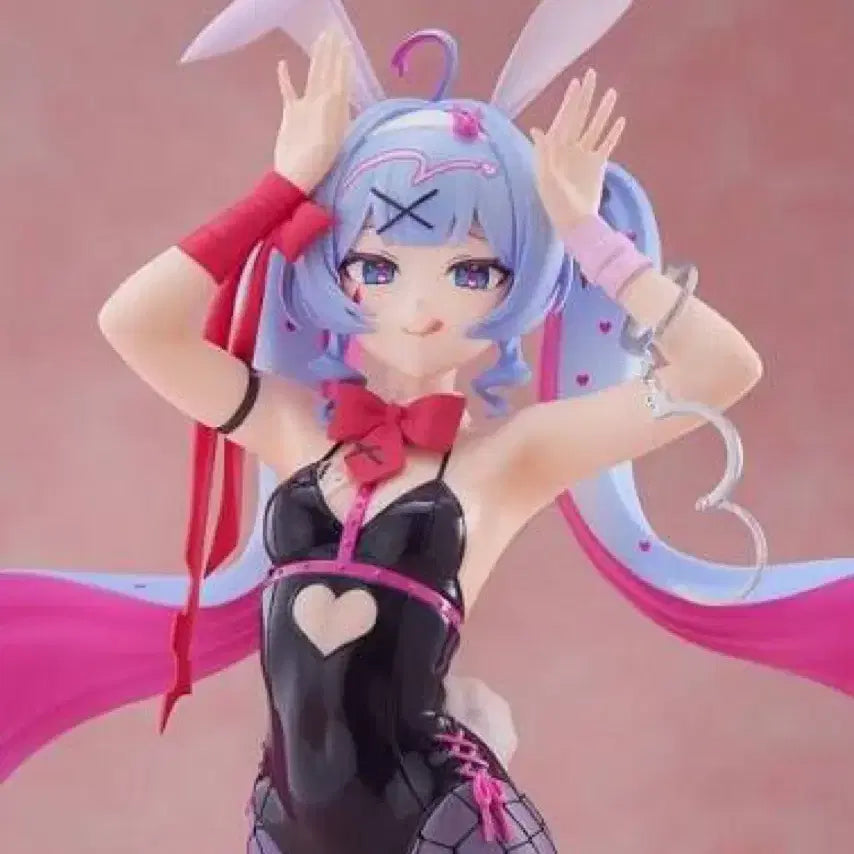 [BUNJANG] Vocaloid Hatsune Miku Rabbit Hall Cosplay Set with Accessories / 하츠네 미쿠 래빗홀 코스프레 가발,소품포함 풀셋 미소녀 바니걸 오타쿠