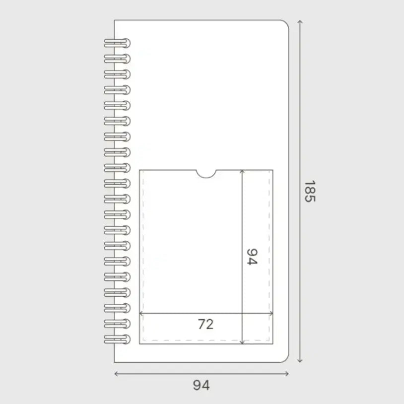 [BUNJANG] Ticket Book Album for Diary Deco Stickers / 뮤지컬 연극 영화관 티켓 티켓북 보관함 다이어리 꾸미기 스티커 다꾸