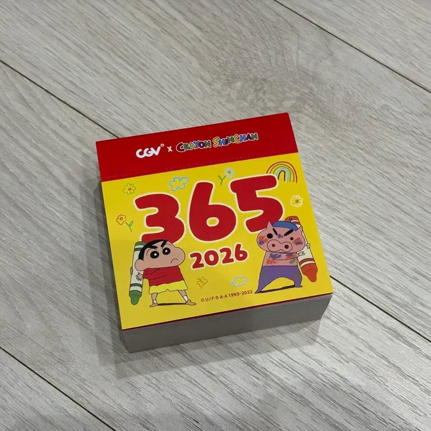 [BUNJANG] CGV Collaboration Crayon Shin-chan 365 Memo Pad / CGV 짱구콜라보 365 메모지
