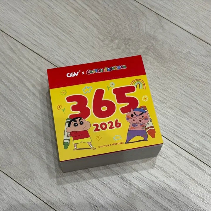 [BUNJANG] CGV Collaboration Crayon Shin-chan 365 Memo Pad / CGV 짱구콜라보 365 메모지