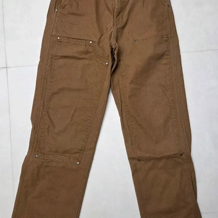 [BUNJANG] Dickies Stonewashed Duck Canvas Double Knee Work Pants Brown 32 / 디키즈 스톤워시드 덕캔버스 더블니 워크팬츠 브라운 32