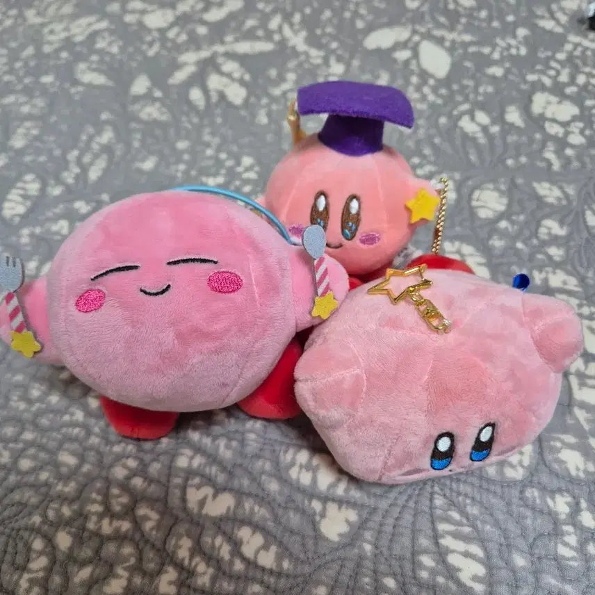 [BUNJANG] Kirby Plush Set 3 Types Bundle / 커비 인형  3종 세트 일괄 판매
