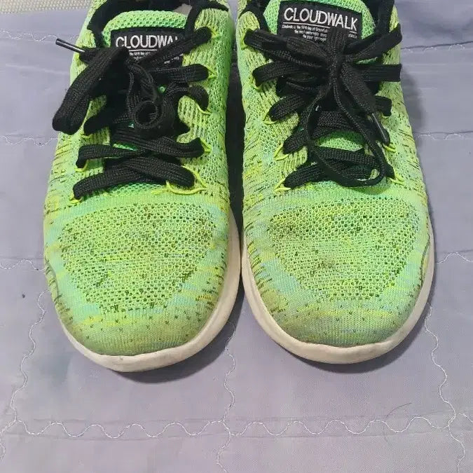 [BUNJANG] Greenfish Cloudwalk Ultra-Light Knit Running Shoes (270) / 그린피쉬 클라우드워크 초경량 니트 런닝화(270)