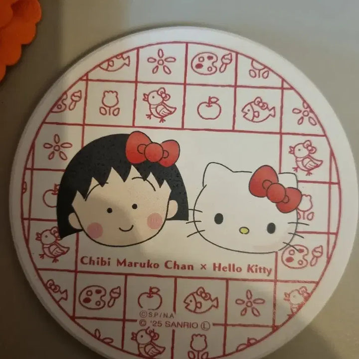 [BUNJANG] Maruko x Kitty Sanrio Ceramic Coaster / [급처] 마루코 x 키티 산리오 도자기 코스터