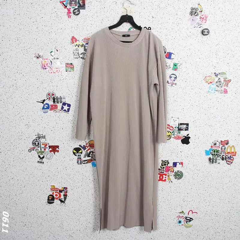 [BUNJANG] ARA Ribbed Long Dress / 여성F/ 국내제작 ARA 골지 롱원피스 BG 22-1