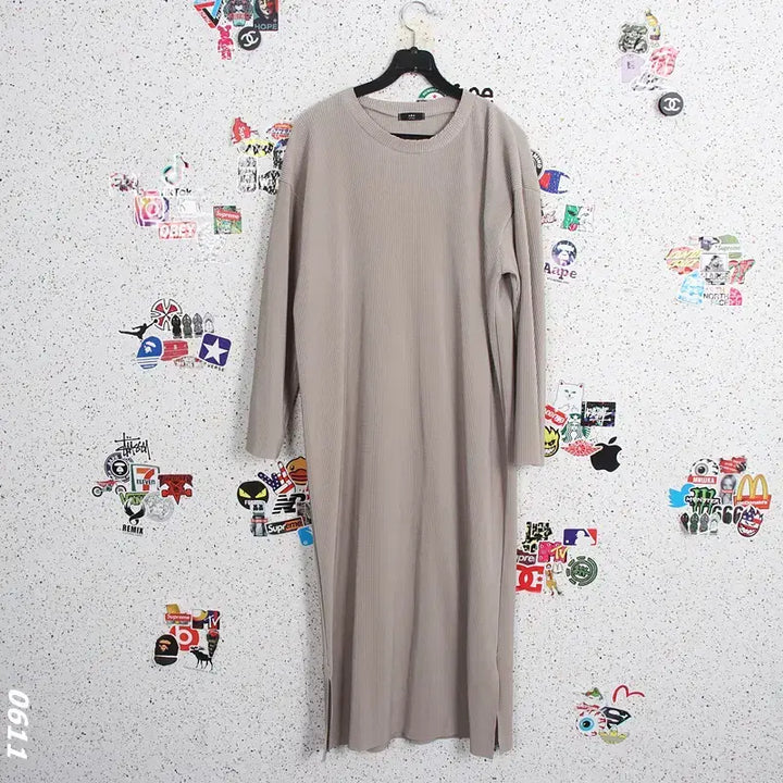 [BUNJANG] ARA Ribbed Long Dress / 여성F/ 국내제작 ARA 골지 롱원피스 BG 22-1