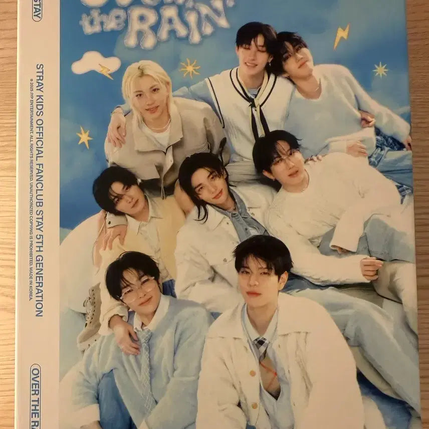 [SOLD OUT] 스트레이 키즈 스키즈 스테이 5기 팬클럽 키트 OVER THE RAIN