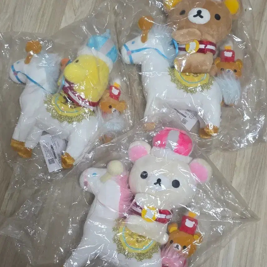 [SOLD OUT] 리락쿠마 10주년 인형 세트 키이로이토리 코리락쿠마