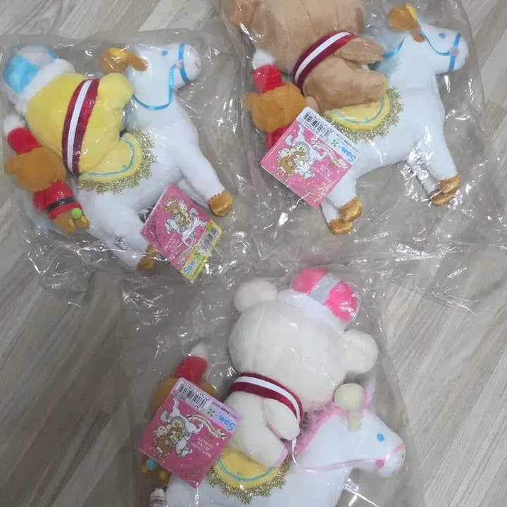 [SOLD OUT] 리락쿠마 10주년 인형 세트 키이로이토리 코리락쿠마