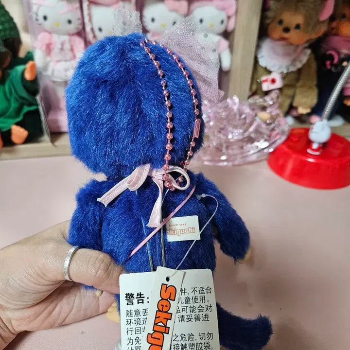 [BUNJANG] Tokyo Limited Monchhichi Hello Kitty Bag Plush Doll / 도쿄 리미티드 몬치치