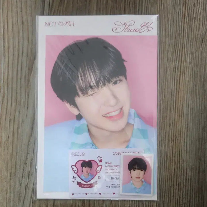 [BUNJANG] NCT WISH Sakuya Steady Photo Set (Sealed) / 원가이하양도 엔시티 위시 사쿠야 스테디 포토 세트 미개봉
