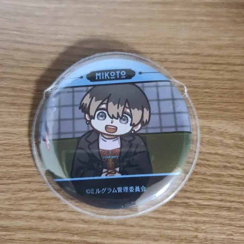 [BUNJANG] MILGRAM Mikoto Can Badge / 원가이하 MIKOTO 미코토 캔뱃지 굿즈 밀그램 MILGRAM