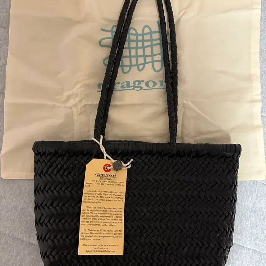 [BUNJANG] Dragon Diffusion Mini Flat Gora Long Handle Bag / 드레곤 디퓨전백