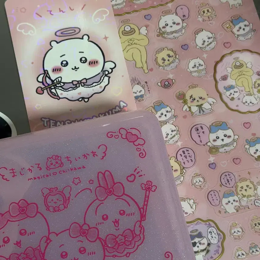 [SOLD OUT] 일괄) 치이카와 천사악마 스티커 카드 매지컬 케이스