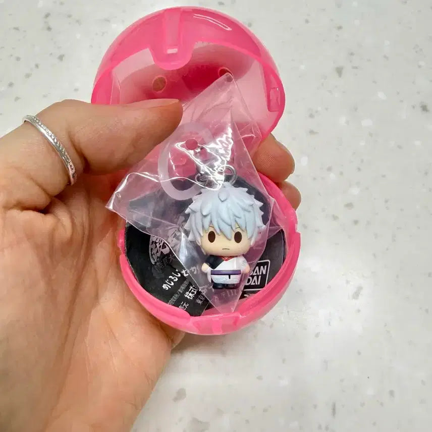 [BUNJANG] Bandai Gintama Yoshwara Great Eruption Gintoki Charm / 반다이 은혼 요시와라 대염상 메지루시 가챠 긴토키