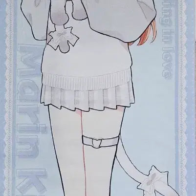 [BUNJANG] My Dress-Up Darling Marin Kitagawa 5th Anniversary Blue Kitty B2 Half Tapestry / 비스크돌 키타가와 마린 5주년 블루키티 B2하프 태피스트리