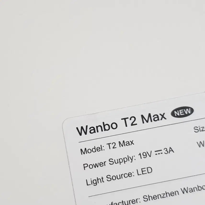 [SOLD OUT] [미개봉] Wanbo T2 Max New 빔프로젝터