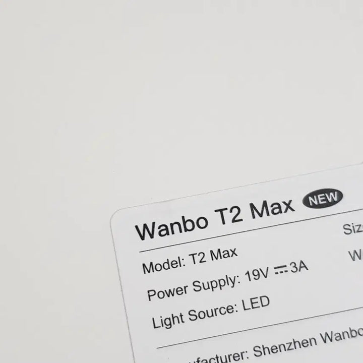 [SOLD OUT] [미개봉] Wanbo T2 Max New 빔프로젝터