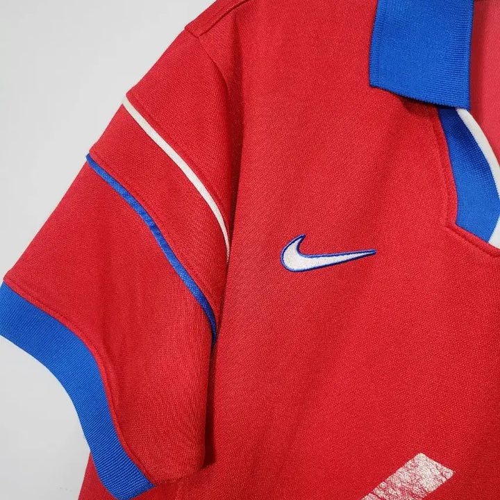 [BUNJANG] Nike 1998 South Korea Home Football Jersey Yoo Sang-chul L / (레어품)나이키 1998 한국 홈 유상철 마킹 유니폼 100 L