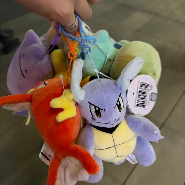 [BUNJANG] Pokemon 4-Piece Trainer Set Plush Toys (Sealed) / 새상품/정품) 포켓몬 4마리 트레이너 되실분 구함