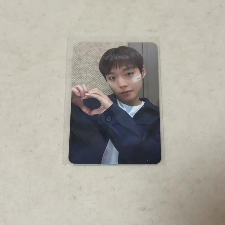 [SOLD OUT] 박지훈 양면하트 포카 포토카드 위드뮤 미니토크회