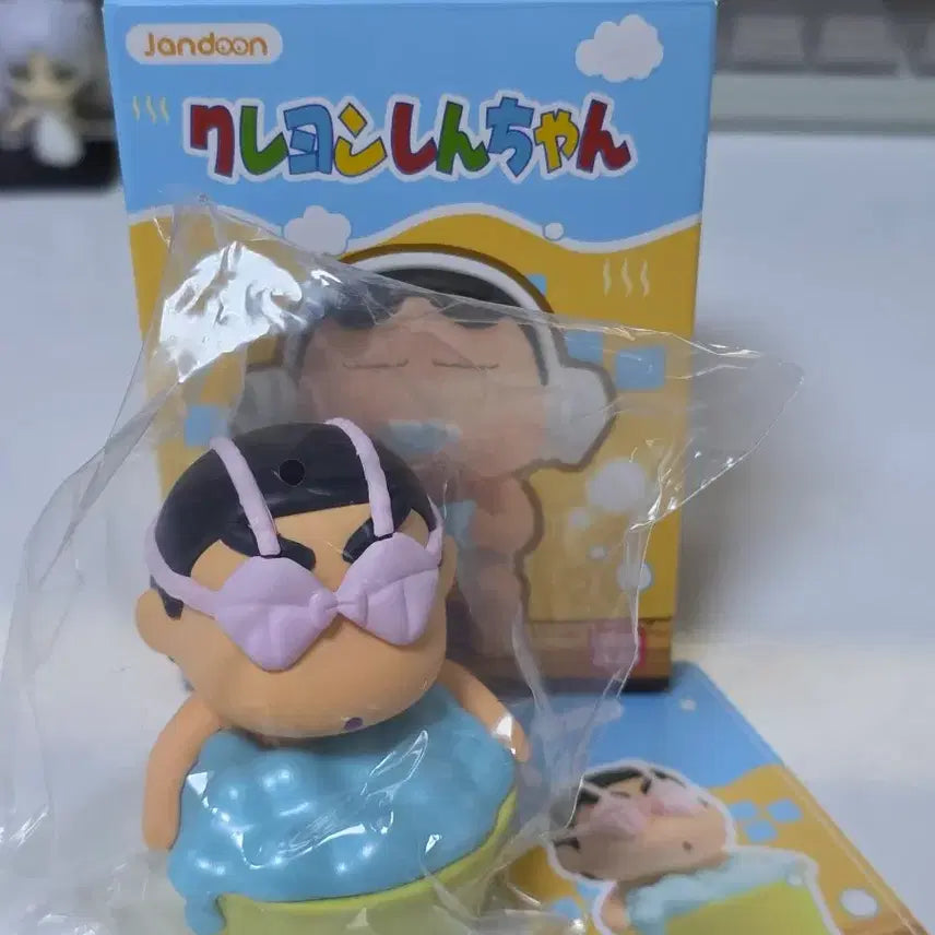 [BUNJANG] Jandoon Crayon Shin-chan Bath Series Figure / Jandoon 짱구 목욕 시리즈 피규어