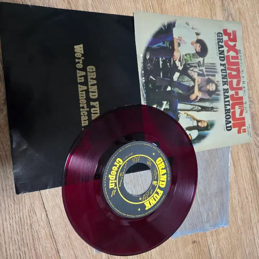 [BUNJANG] Grand Funk Railroad American Band LP (1973) - Includes Miyuki Nakajima / 그랜드 펑크 레일로드 앨범 / American Band