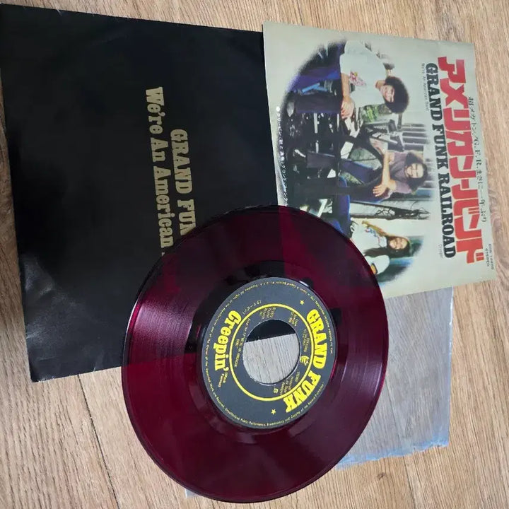 [BUNJANG] Grand Funk Railroad American Band LP (1973) - Includes Miyuki Nakajima / 그랜드 펑크 레일로드 앨범 / American Band