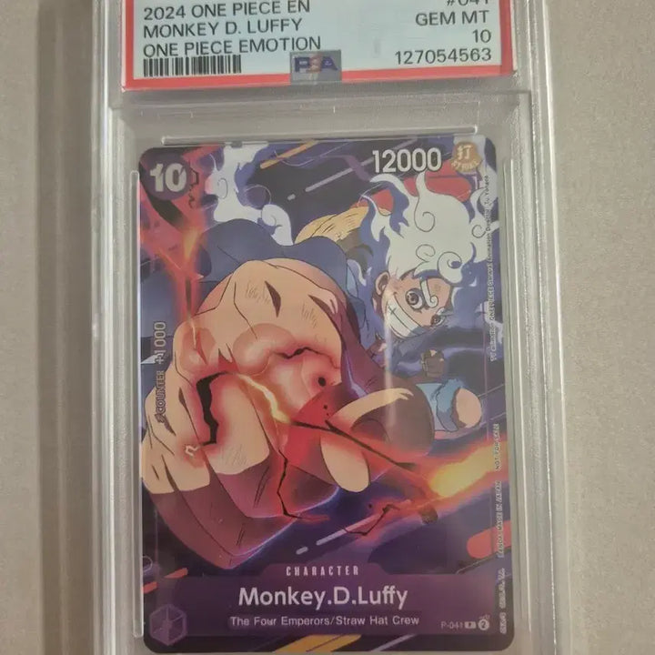 [BUNJANG] One Piece Card PSA 10 Monkey D. Luffy GEM MT 10 Graded Card / 원피스카드 psa10