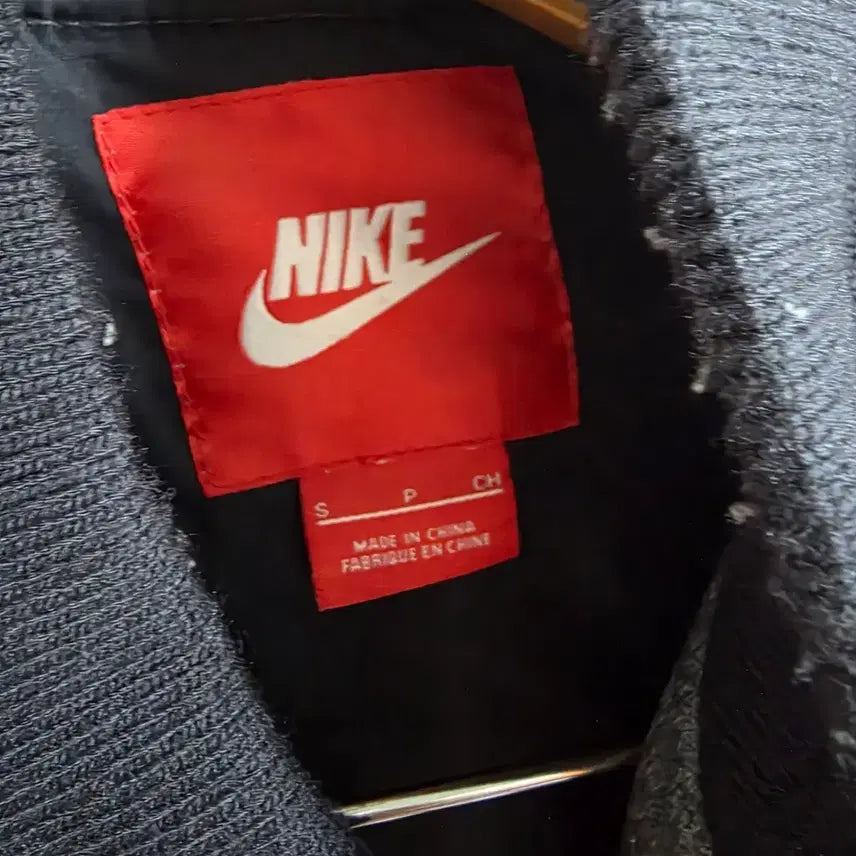 [BUNJANG] Nike LeBron James Destroyer Varsity Leather Jacket / [S/90] 나이키 NSW 르브론 제임스 디스트로이어 바시티 레더 자켓