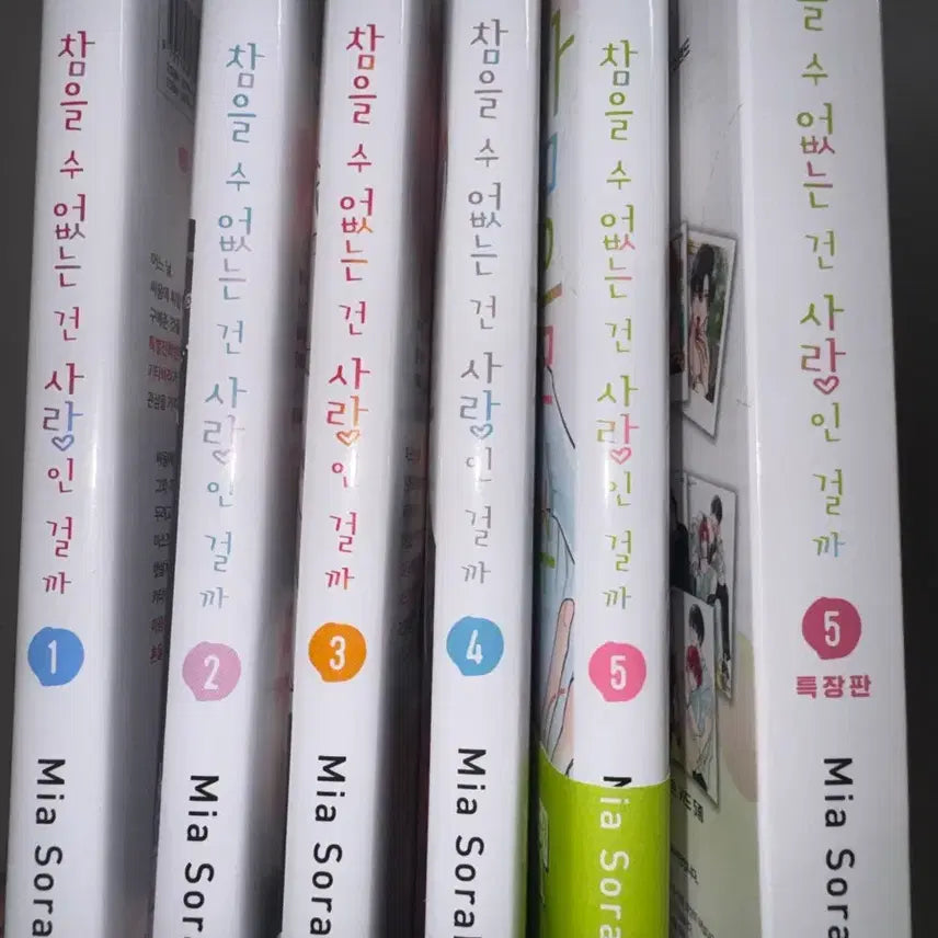 [SOLD OUT] 참을수없는건 사랑인걸까 만화책
