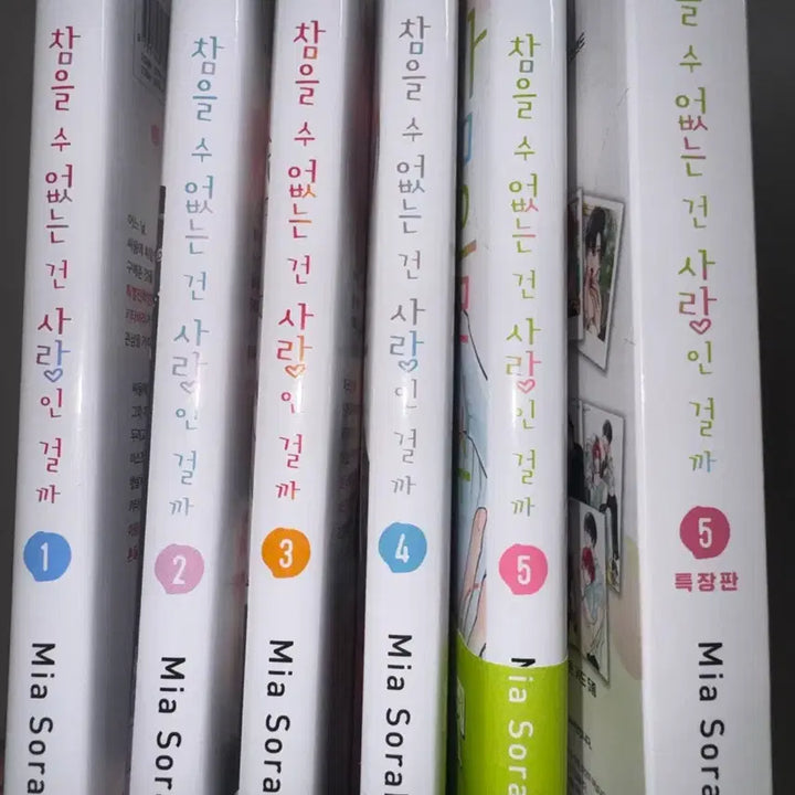 [SOLD OUT] 참을수없는건 사랑인걸까 만화책