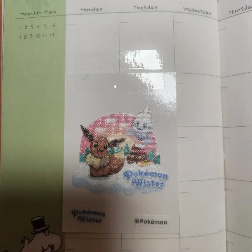 [BUNJANG] Pokemon Bread Stickers - Winter Limited Edition / 포켓몬 띠부실 겨울 한정띠부실