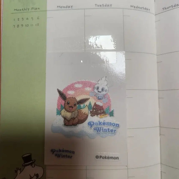[BUNJANG] Pokemon Bread Stickers - Winter Limited Edition / 포켓몬 띠부실 겨울 한정띠부실