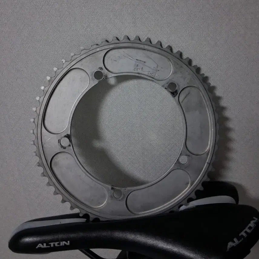 [BUNJANG] Sugino Zen 53T Silver Chainring / 스기노젠 53t 실버 체인링 판매 / 교신