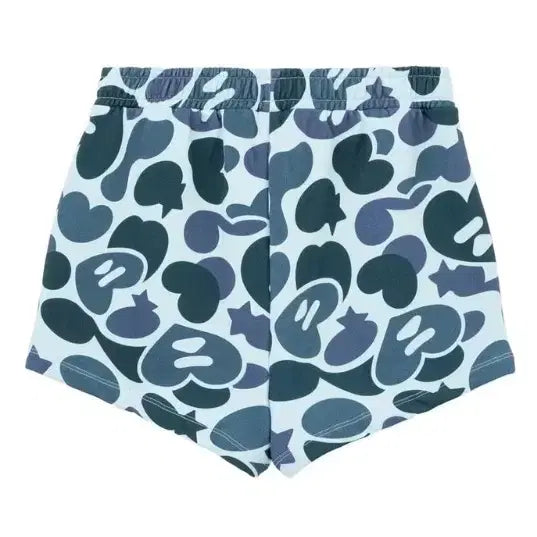 [BUNJANG] BAPE AP Line S Camo Sweat Shorts / 베이프 정품 여성용 에이피 라인 S 카모 스웻 숏츠