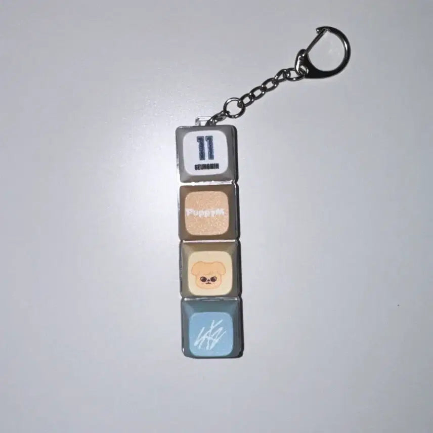 [BUNJANG] Stray Kids Seungmin PERMPURIM Keycap Keyring / 스트레이키즈 승민 퍼핌 키캡키링