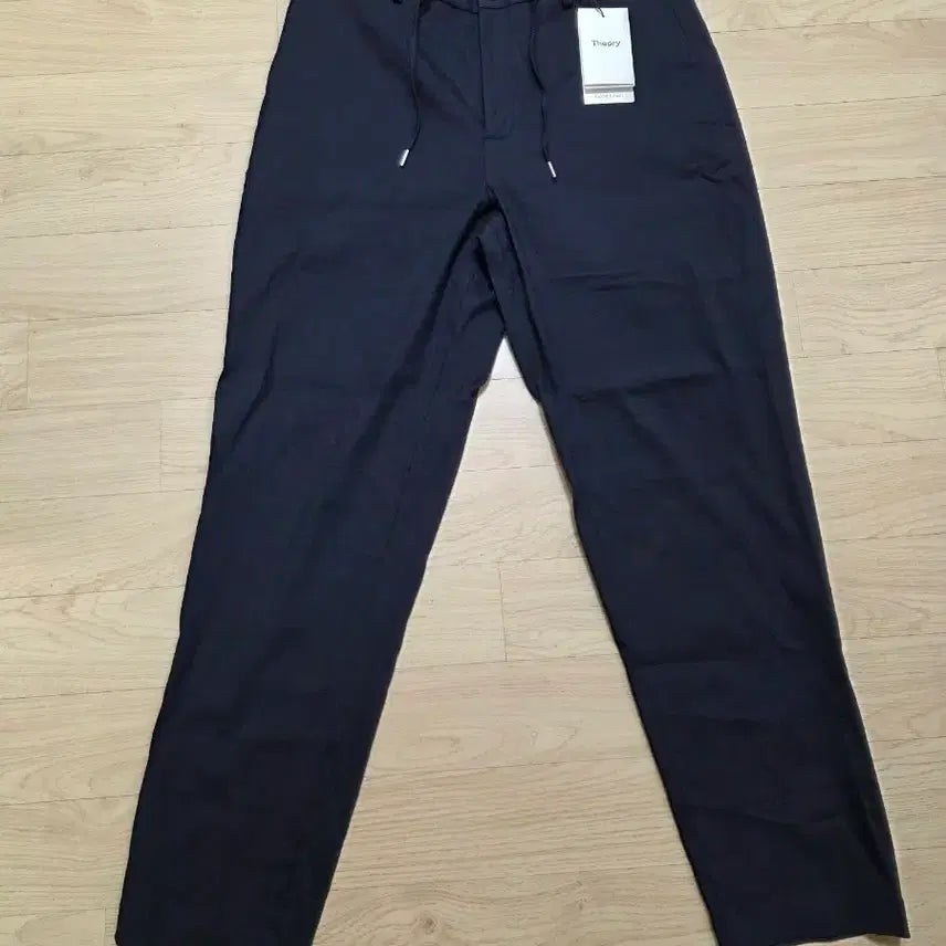 [BUNJANG] Theory Good Crunch Linen Blend Pants Navy 33 / 띠어리 굿 크런치 린넨  팬츠 33인치 네이비  정가 46만원