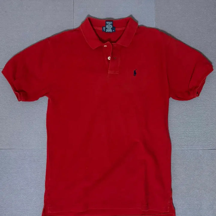 [BUNJANG] Polo Ralph Lauren Short Sleeve Polo Shirt Red / 폴로 랄프로렌 반팔 카라티 레드