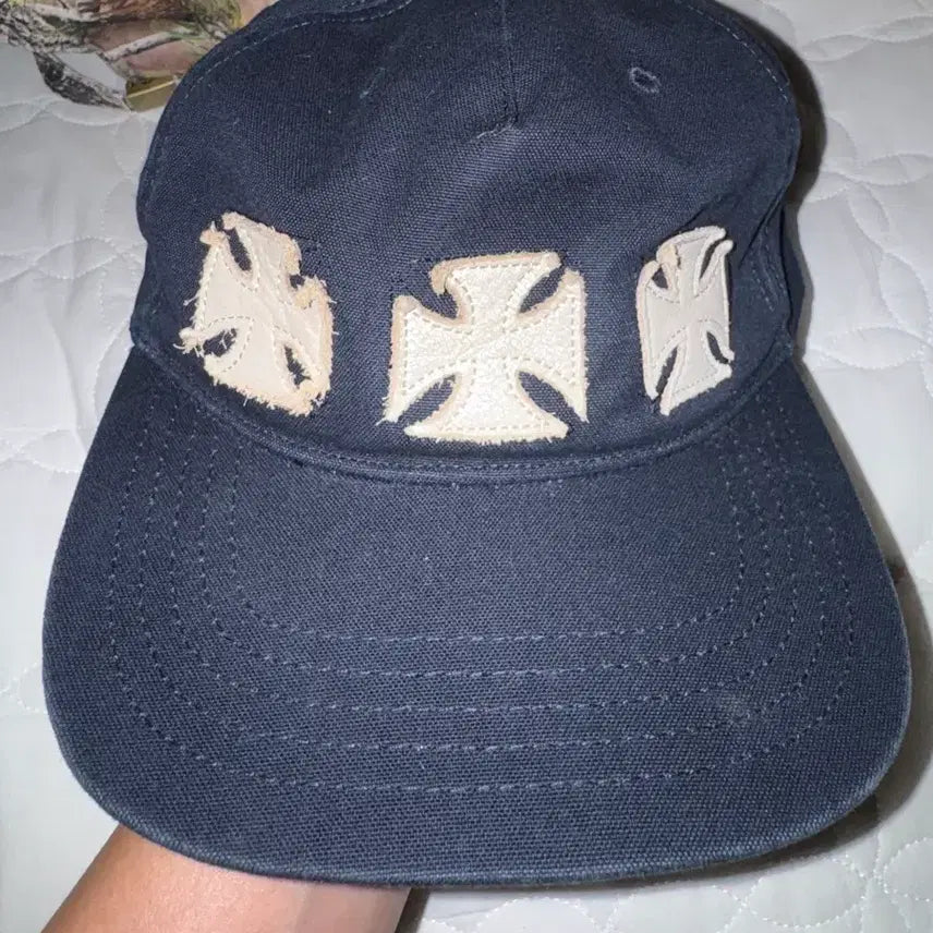[BUNJANG] Heritagefloss Alfred Iron Cross Ladder Patch Cap / 헤리티지플로스 알프레드 아이언크로스 래더패치 캡