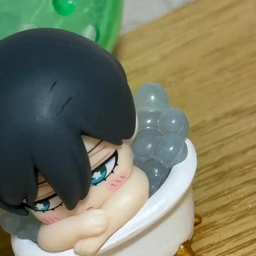 [BUNJANG] Blue Lock Onemutan Rin Itoshi Bubble Figure / 블루록 오네무탄 린 피규어 이불 이토시 버블탄 목욕