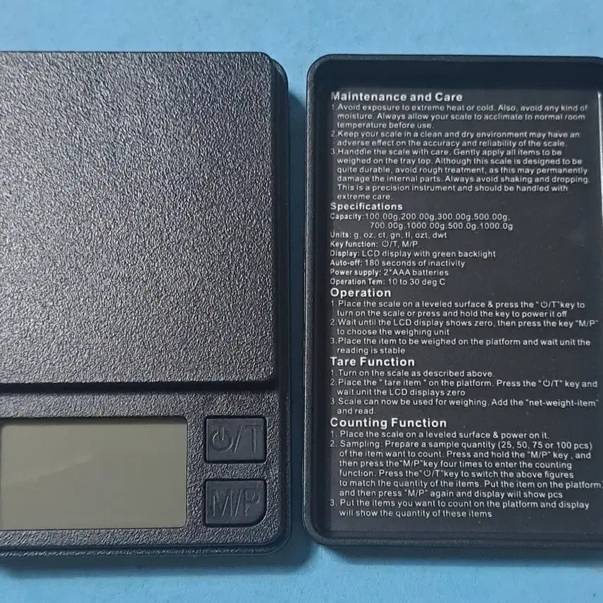 [BUNJANG] Portable Digital Pocket Scale (Black) 500g / 포켓 휴대용전자저울(블랙)500g